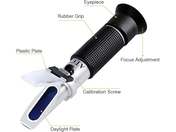 Optical Hydrometer Brix Refractometer