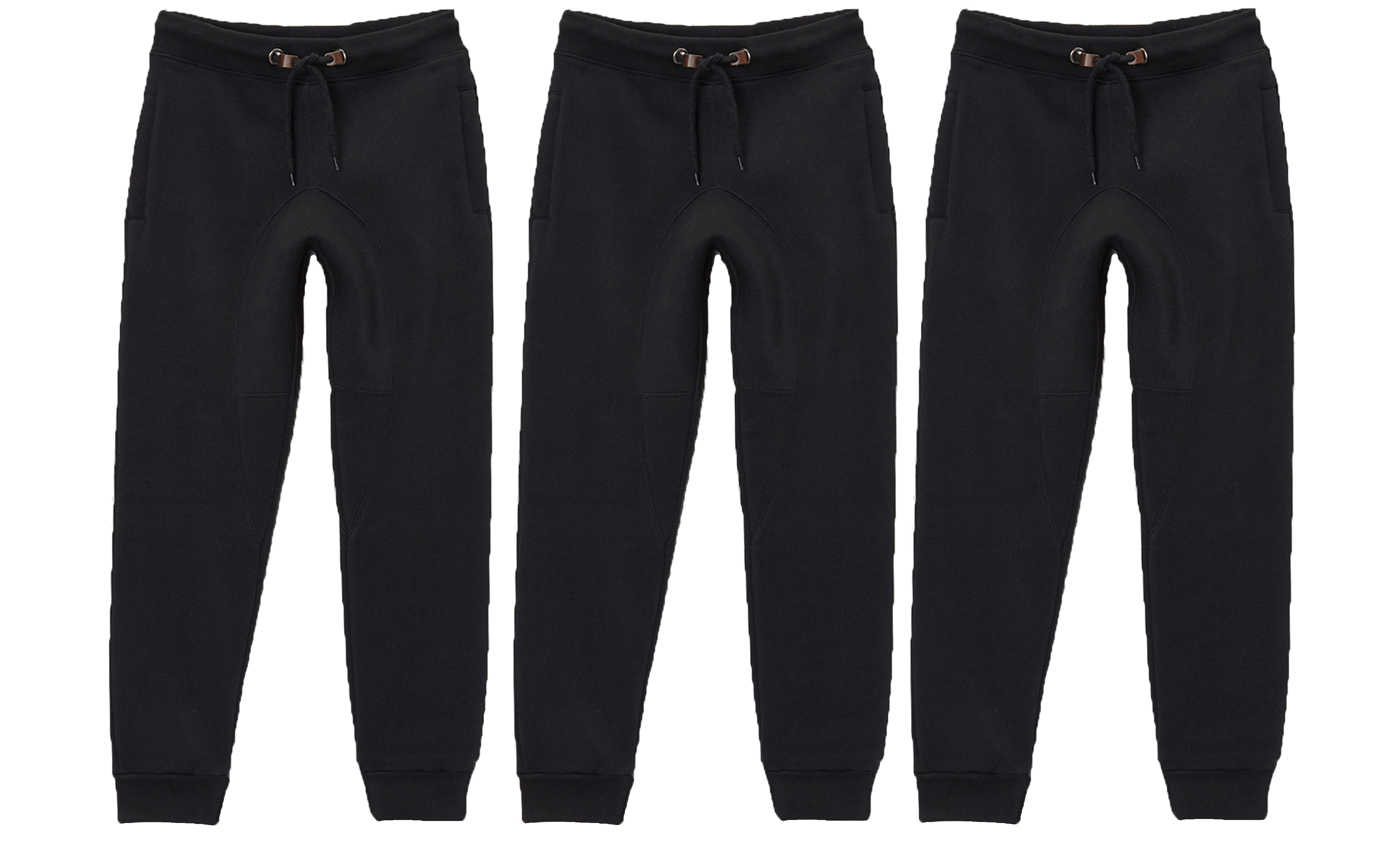 Boys 3PK Fleece Jogger Sweatpants - Gallery 15