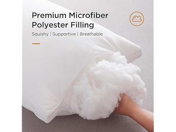 Acanva Cooling King Pillows 4Pk