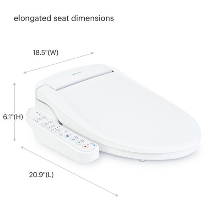 Brondell Swash SE400 Electric Bidet Toilet Seat - Gallery 14