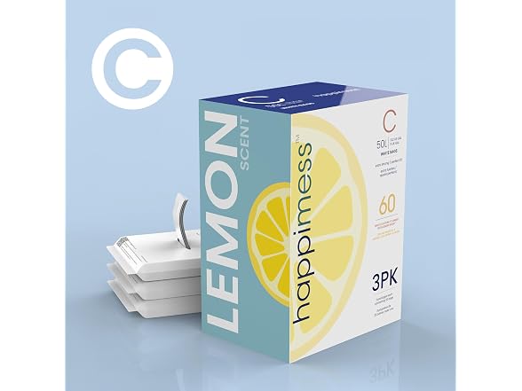 happimess Douglas 20-Count Lemon 13.2