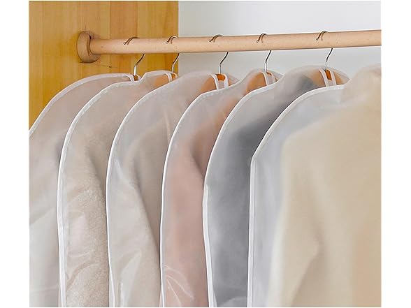 Clear Garment Bags for Hanging Clothes
