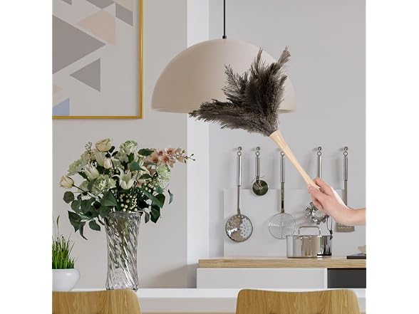 Superio Ostrich Feather Duster Fluffy Dust Remover