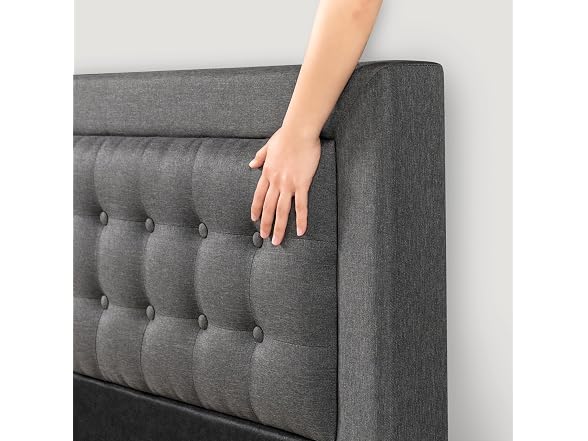 Zinus Dachelle Upholstered Platform Bed Frame