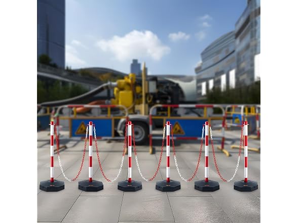 Adjustable Traffic Delineator Post Base6.6FT
