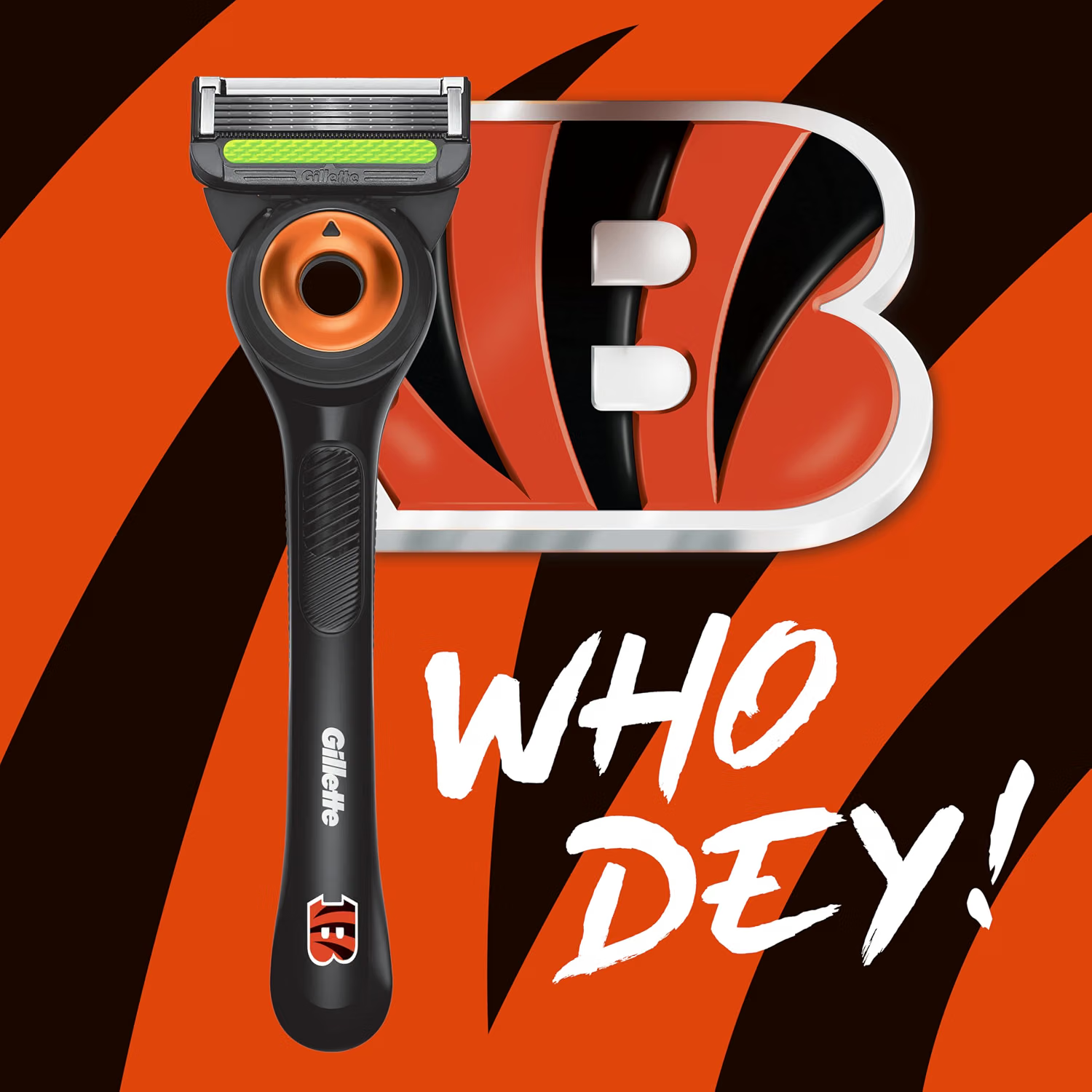 Gillette Labs Special NFL Bengals Edition Shaving - Gallery 12