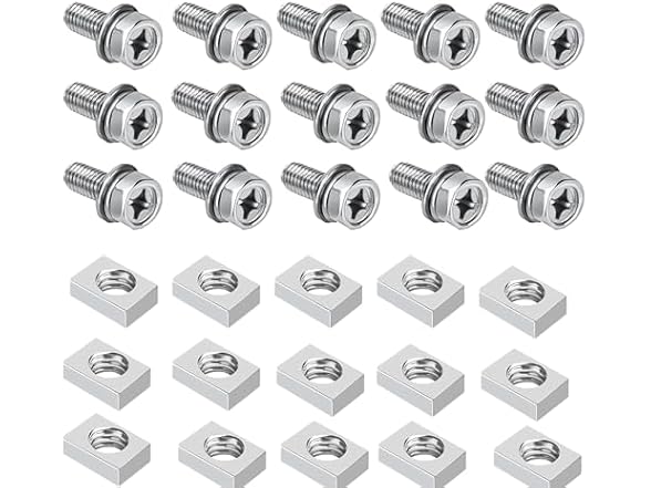 Hincell Motorcycle Battery Terminal Bolts and Nuts