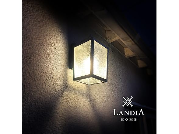 Landia Home Outdoor Wall Lantern