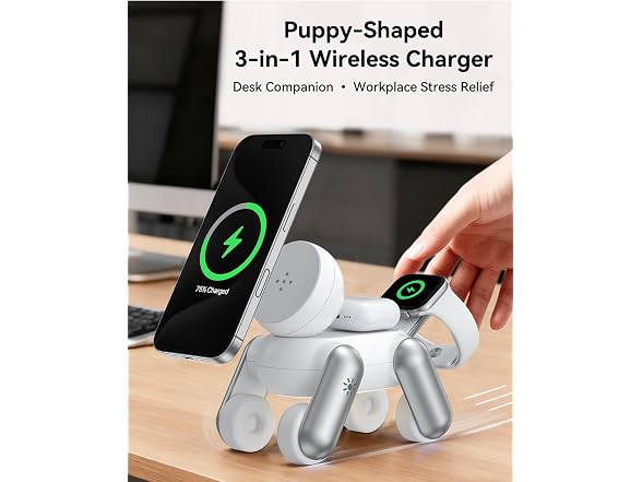Bolvunes 3-in-1 MagSafe Apple Charger
