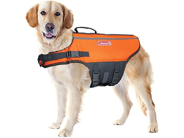 Coleman Pet Flotation Vest for Pool Boat Beach XS