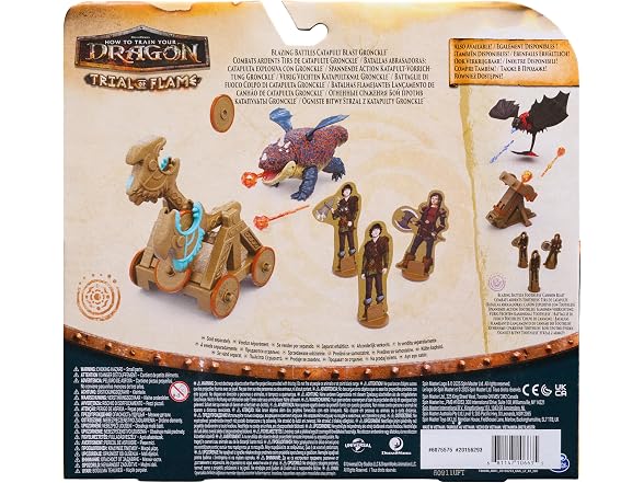 DreamWorks Dragons Blazing Battles Catapult Blast Toy