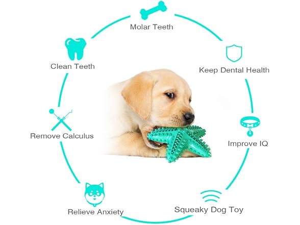 DotPet Dog Chew Toys for Aggressive Chewers, 