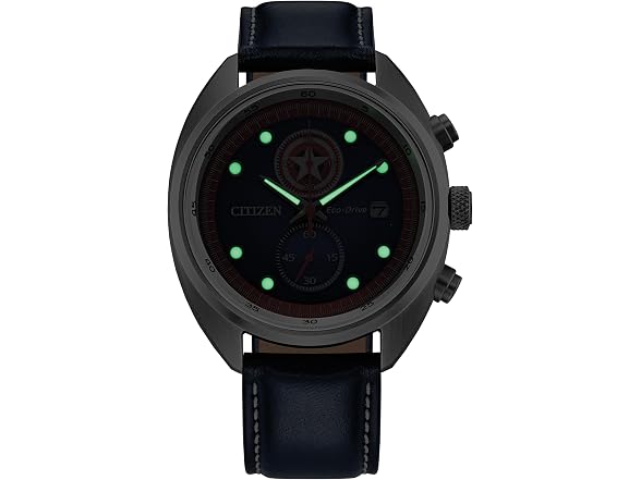 Citizen Men Eco-Drive Captain America 85th & Coin