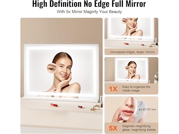Lighted Makeup Mirror