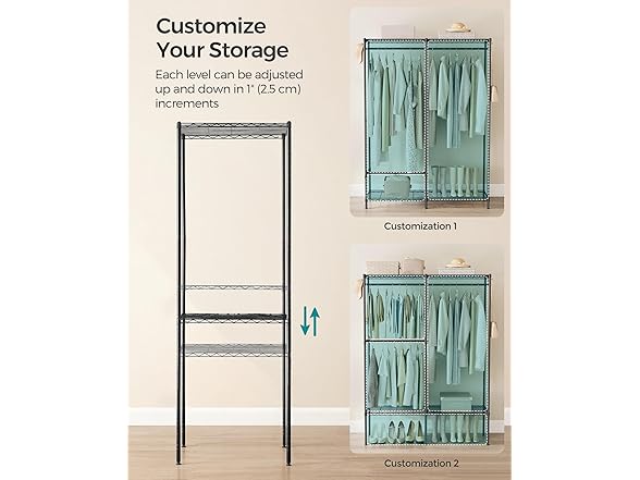 SONGMICS Clothes Rack