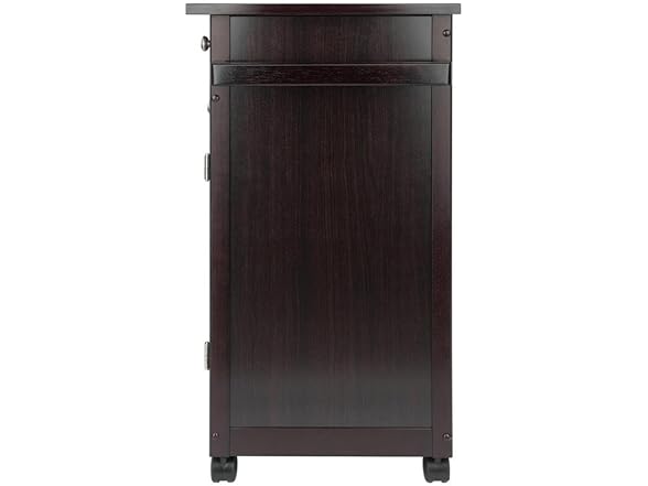 WINSOME Savannah Kitchen Cart Espresso