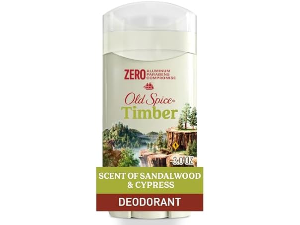 $4.99, Was $7.97, 37% Off! Old Spice Aluminum Free Deodorant Timber 3 oz dealfomo