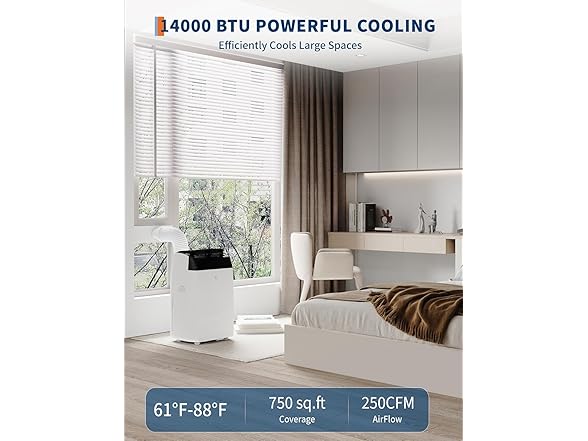 GarveeLife 14000 BTU Portable Air Conditioner
