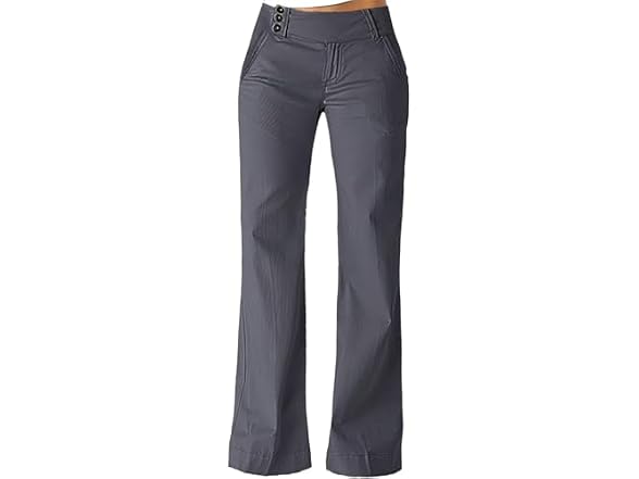 Flamingals Women (M) Pants Work Low Rise Pants