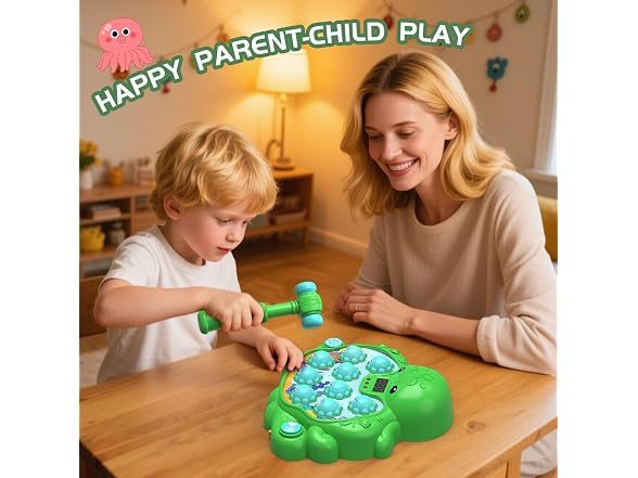 JOYBLI Octopus Whack-A-Mole Musical Toy