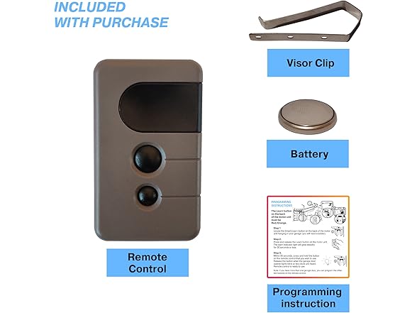 Craftsman Garage Door Remote, 3-Button
