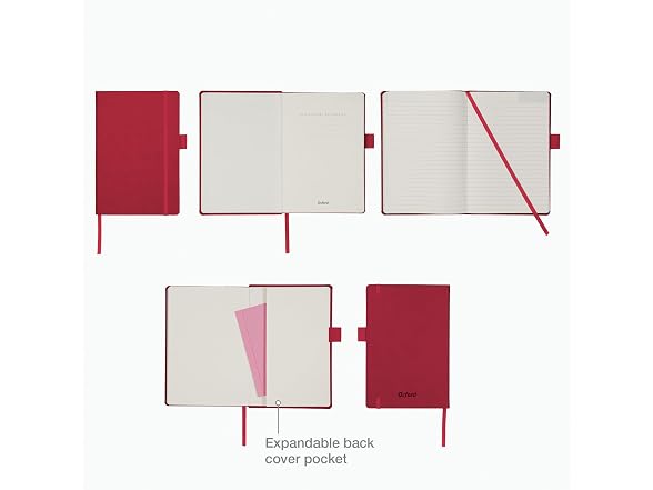 Oxford Premium A5 Journal Notebook, 5" x 8"