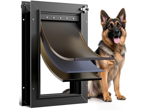 Pet Door Aluminum 3 Flaps