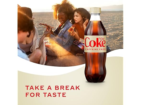 6PK Diet Coke Caffeine Free Soda 16.9 oz