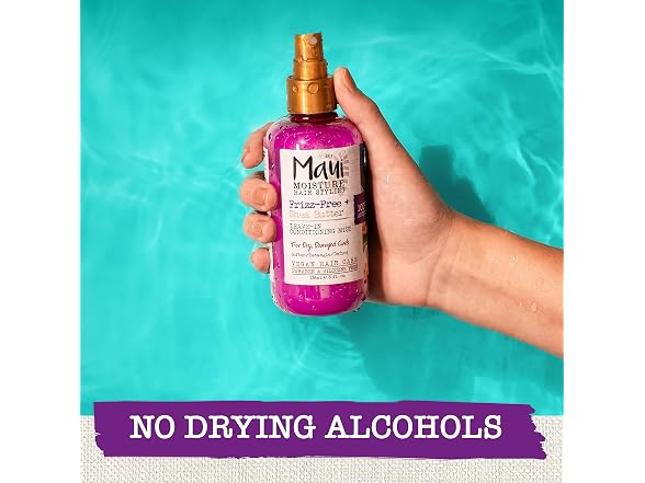 Maui Moisture Frizz-Free + Shea Butter Leave-in Conditioning Mist, 8 fl oz