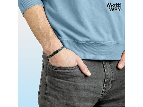 Motti Way Navy Cord Bracelet