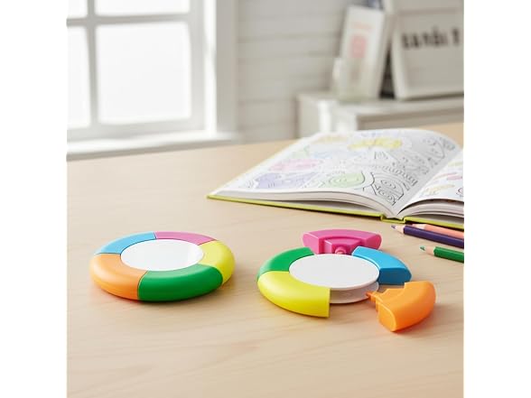 Fun Express Diam. 5-Color Round-Shaped Sets