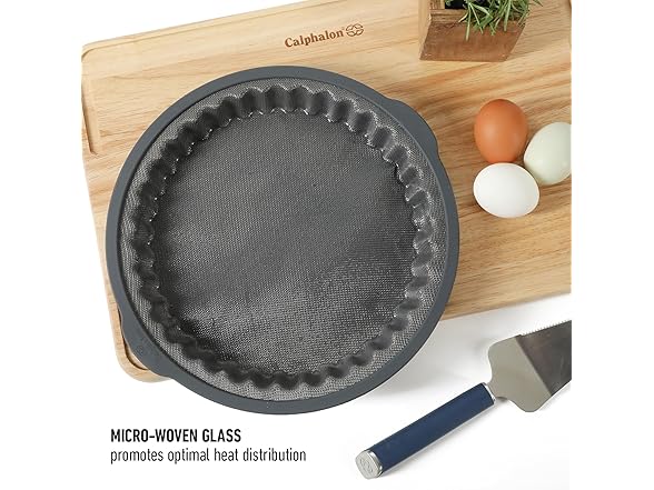 Calphalon Omni Exclusive GlassFlex Technology 6 Cup Pie Pan 