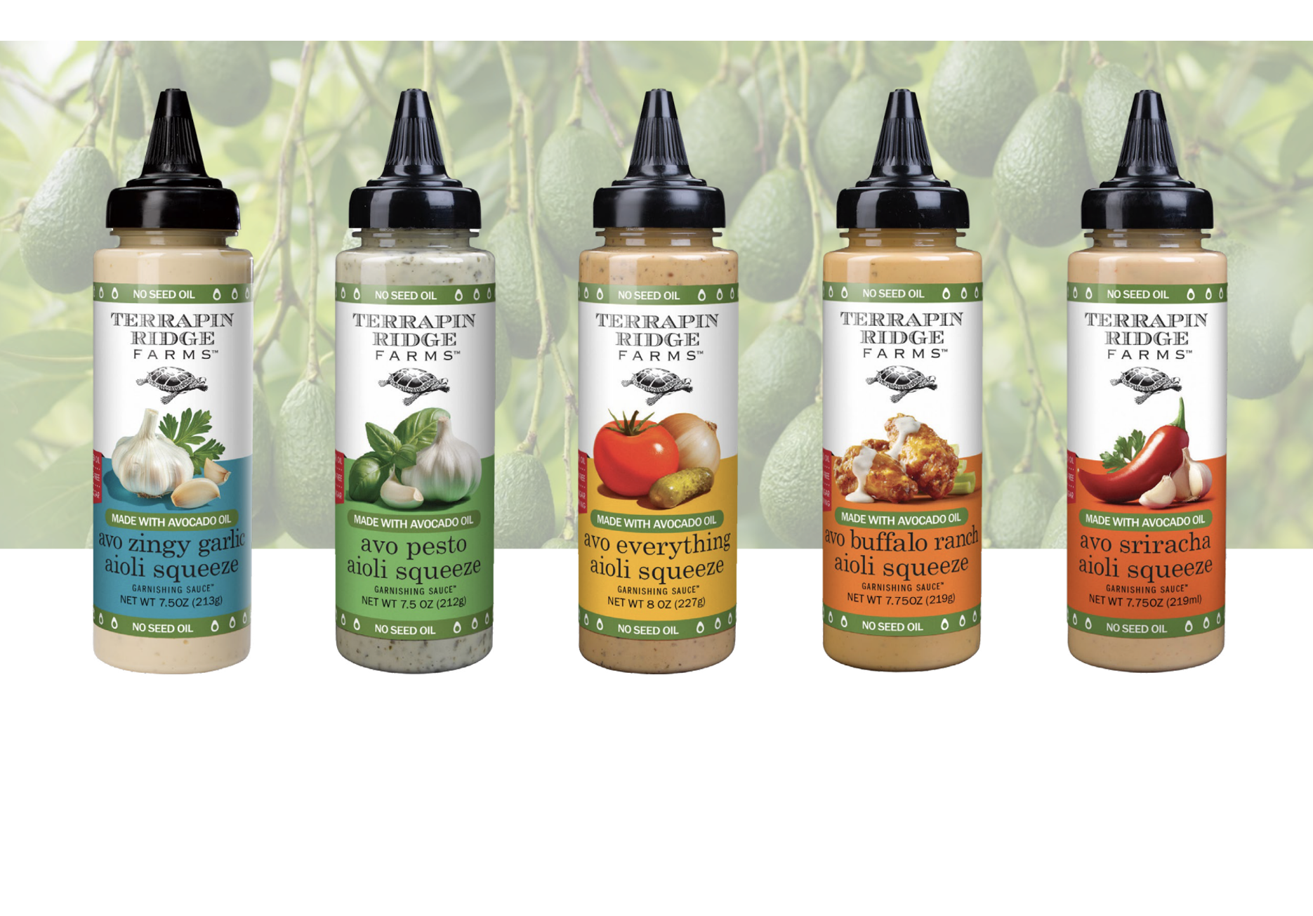 5pk Seed Oil-Free Squeeze Sauces - Gallery 4