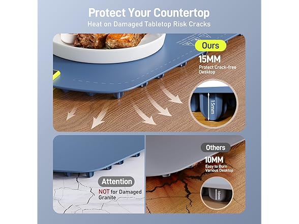 COLDFILL Electric Warming Tray
