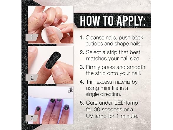 Ardell Nail Addict Gel Nail Strips: Your Choice