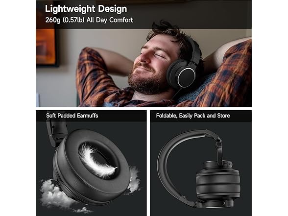 Rumoon Over Ear Bluetooth Headphones