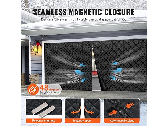 VEVOR Garage Door Screen for Winter