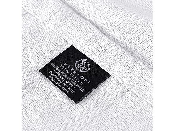 Superior Clara Cotton Blanket White