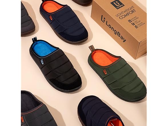 LongBay W2048 Mens Slippers 2