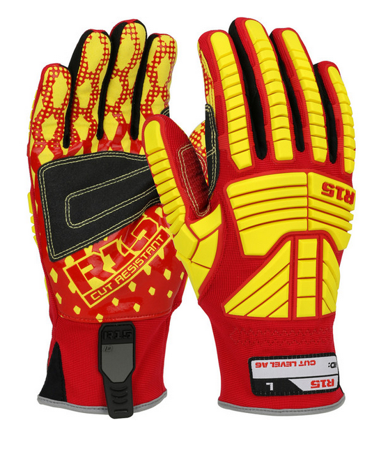 PIP 87015/3XL 3XL R15 RIGGER GLOVE WITH CUT RESISTANT Red - Gallery 3