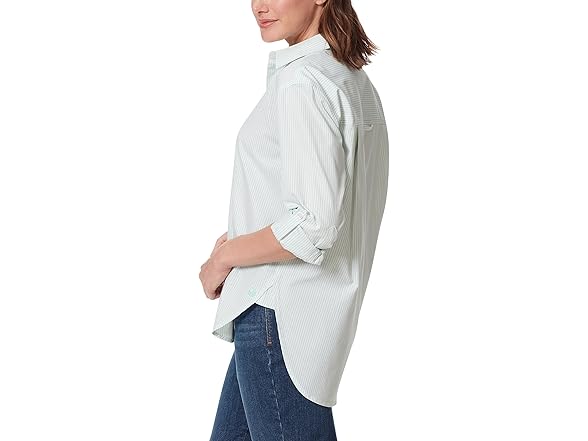 Gloria Vanderbilt Amanda Shirt (M) Jade