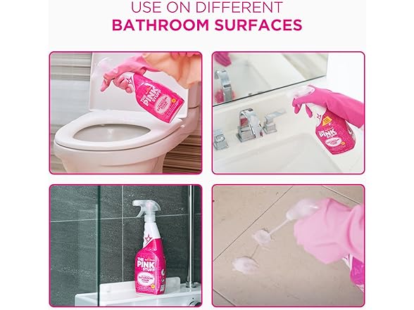 Pink Stuff Bathroom Foam 750ml 6-Pack