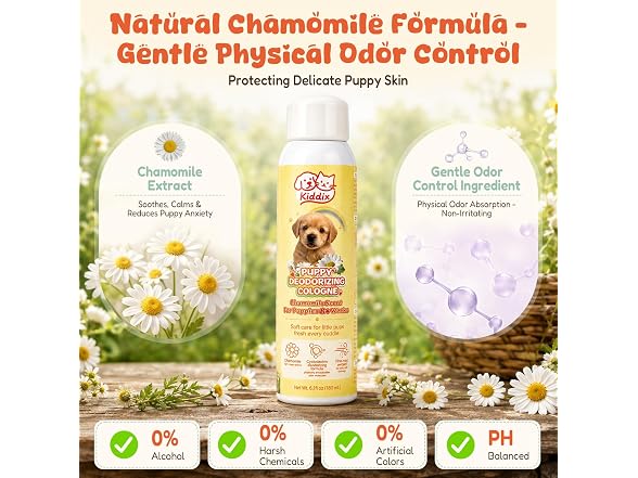 Kiddix Dog Perfume Spray for Puppy 6.1