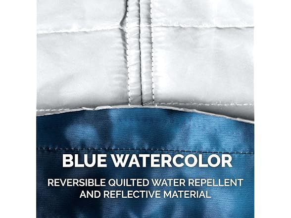 Furhaven Water-Repellent & Reversible Medium Dog Coat