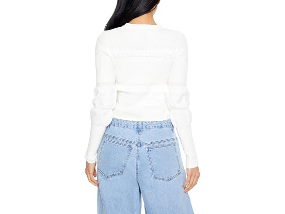 Forever 21 Women Mixed Knit Cardigan Sweater - Gallery 4