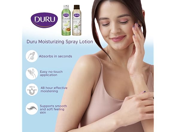 Duru Coconut Moisturizing Spray Lotion -