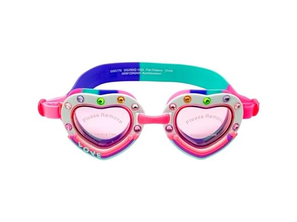 H2O Life Heart Shaped Swim Goggles 