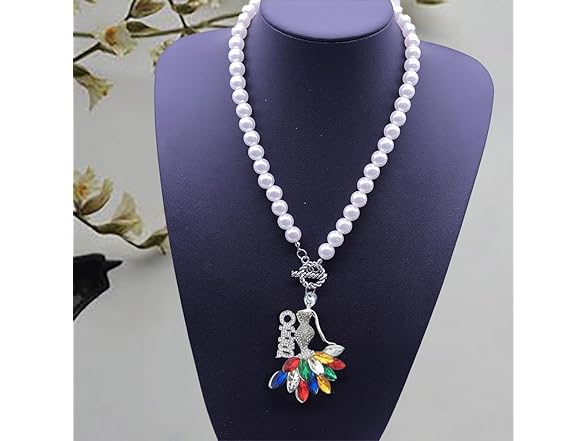 Masonic Pearl Star Necklace