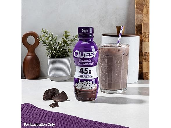 1CT Quest Nutrition Protein Milkshake, Chocolate