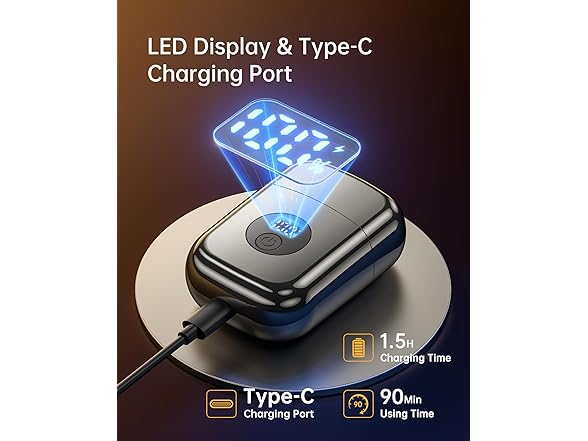 WEQOEE Electric Razor for Men